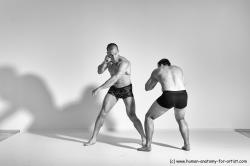 Fighting reference poses of Norbert & Radan